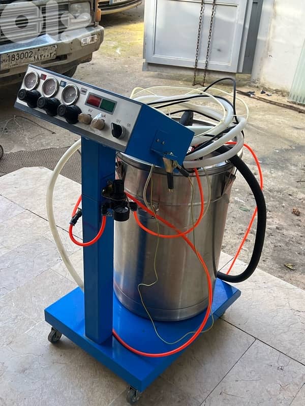 painting powder coating machine 4