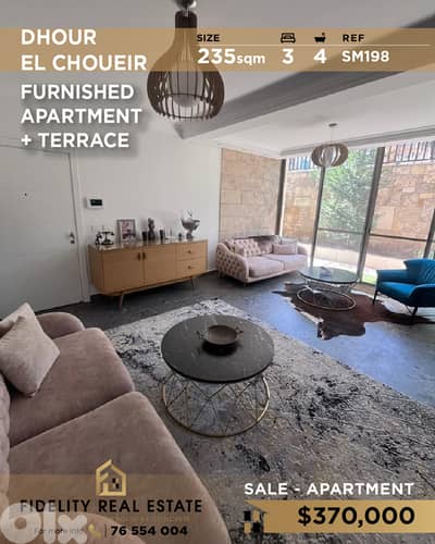 Apartment for sale in Dhour Chweir SM198 شقة  للبيع في ضهور شوير