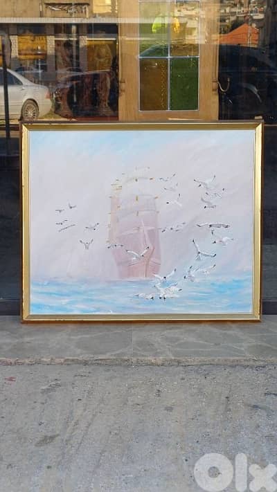 لوحة رسم زيتي اوروبية