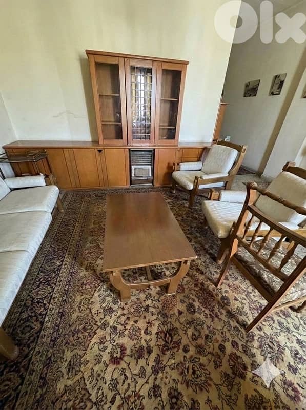 Solid wood full living room 3