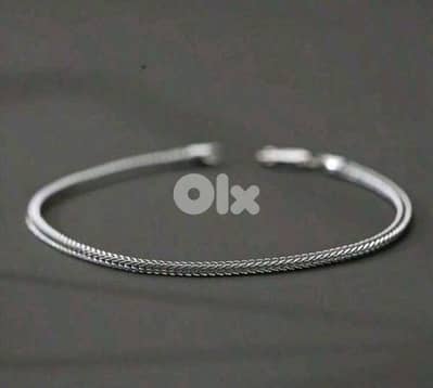 Minimalist Silver Wheat Chain Bracelet - Sleek Unisex Jewelry
