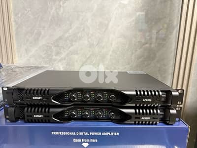 QSC AC 6200 4 channel amplifier