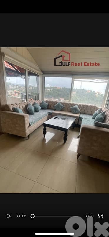 Stunning Furnished Apartment for Sale in Baissour