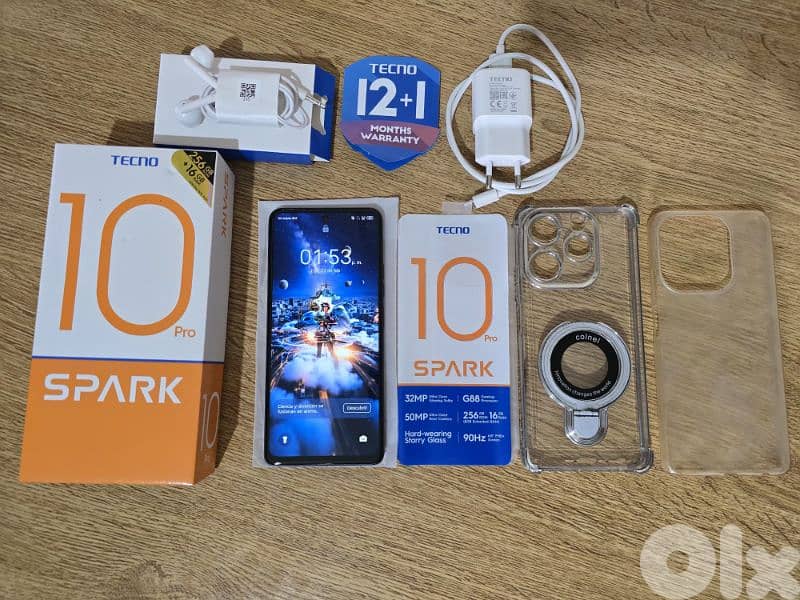 Tecno Spark 10 Pro 256gb/8gb ram 1
