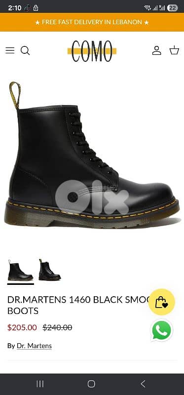 Dr. Martens boots