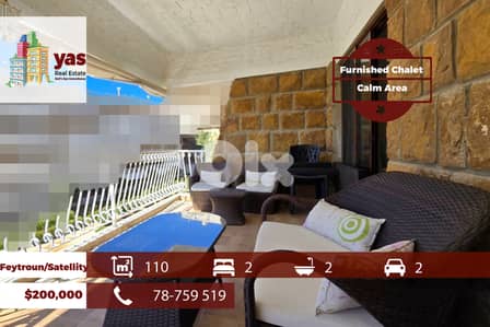 Feytroun/Satellity 110m2 | Furnished | Calm Area | High End | View |DA