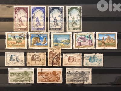 Lebanon used stamps