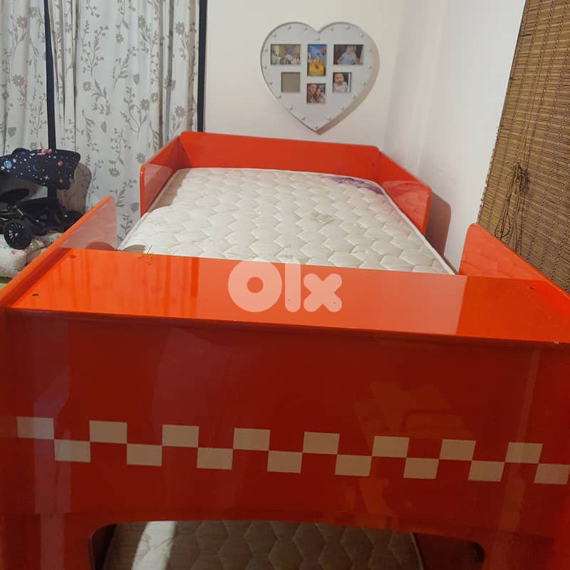 Kids Fire Truck Bunk Bed – Fun & Practical 2