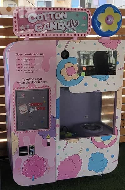 Cotton Candy Automatic Machine