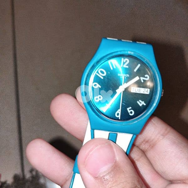 swatch ag 2018 blue edition limeted 200 ocd 2