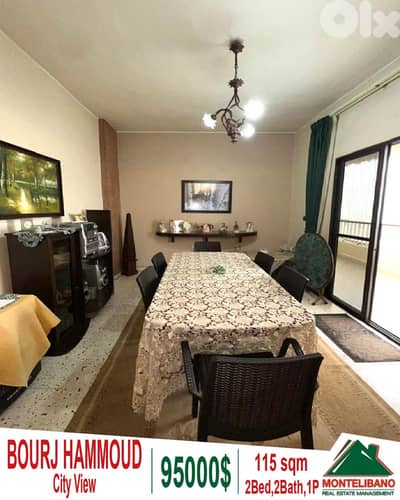 115 sqm Apartment For Sale in Bourj Hammoud برج حمود