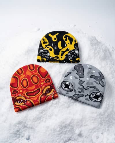Knit Frog Beanie | Streetwear Hats