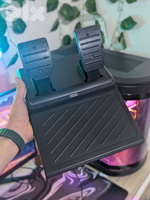 rwa racing steering wheel for playstation black 1