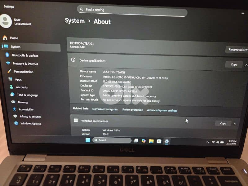 Dell Latitude 5410 – Business Class 5