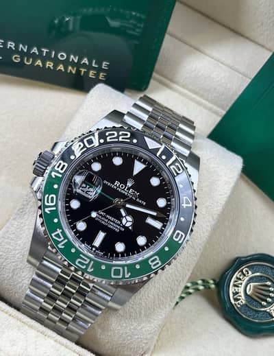 luxury rolex watches with bag and box