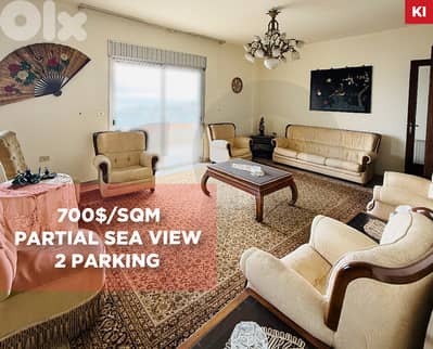 Sea view/Balcony/2 parking/sahel alma - ساحل علما/REF#KI133211