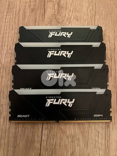 Kingston FURY Beast 64GB (4x16GB) 3200 RGB