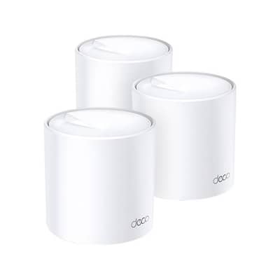TP-Link Deco X60 AX5400 Wi-Fi 6 Mesh System (3-pack)