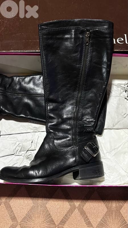 Leather Boot Minelli 2