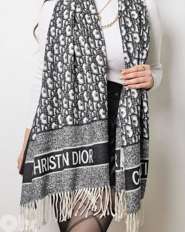 Christian Dior XL Scarf 1