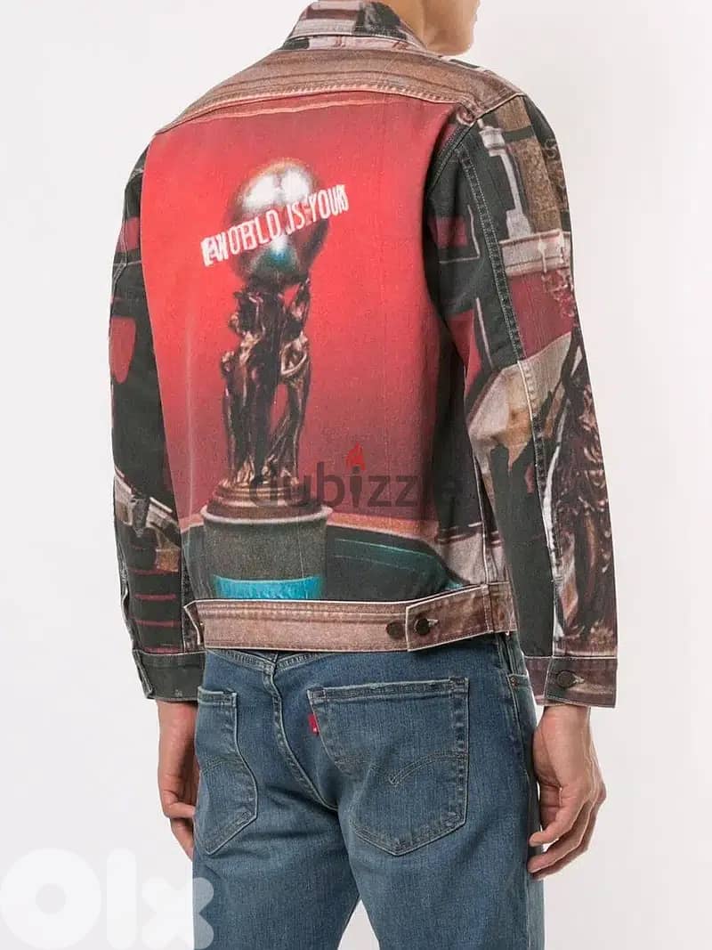 Men's Supreme Scarface Denim Jacket 6