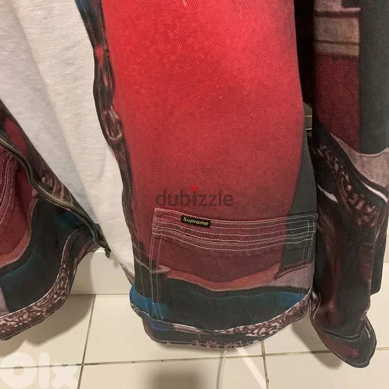 Men's Supreme Scarface Denim Jacket 7