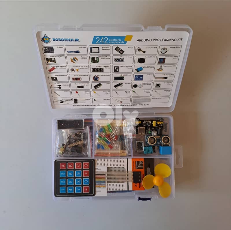 Arduino Pro Learning Kit ( ROBOTECH JR ) 2