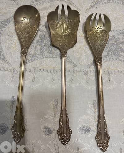 ملاعق ملبسة فضة