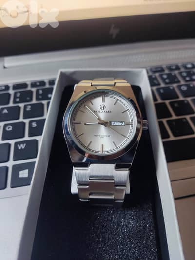 Pablo Raez Ashton White Watch – Excellent Condition