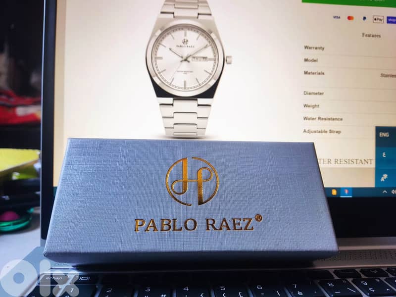 Pablo Raez Ashton White Watch – Excellent Condition 3