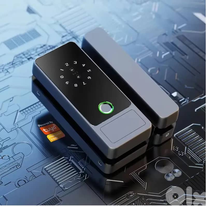 Tuya Smart Digital Glass Door Lock D-46 1