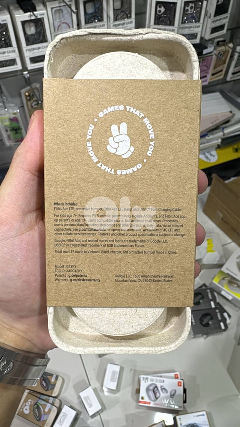 Fitbit Ace Lte Mild Case/Strange Arcade Band 1