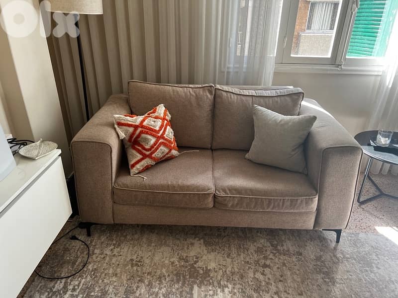 waterproof corner + 2 seaters sofa 1