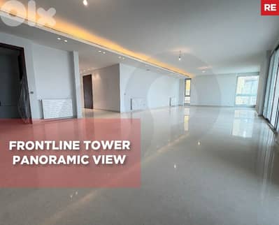 Big Balcony/Panoramic Sea View/Gemmayze/الجميزة ! REF#RE132517 !