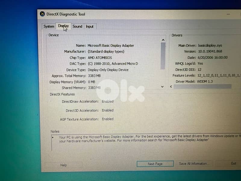 Lenovo ideapad AMD A4 3