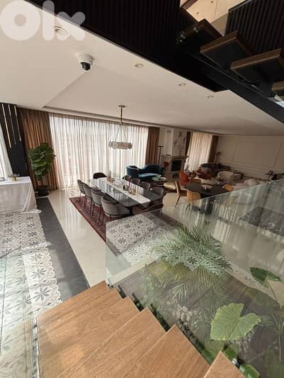 Hazmieh Village | 400sqm + 500sqm  Private Terrace | Unblockable View