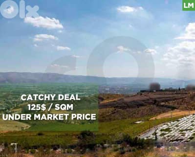 Prime Land for Sale in Dhour – zahle/ضهور زحلة REF#LM133201