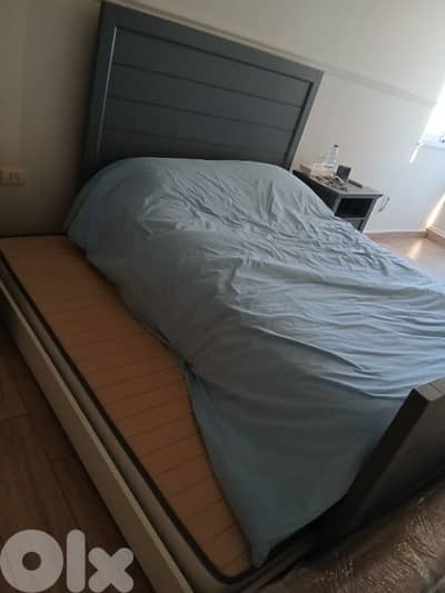 beds plus mattresses plus nightstand