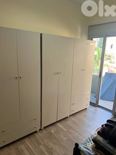 خزانة 4 درف جديدة من المعمل بافضل الاسعار