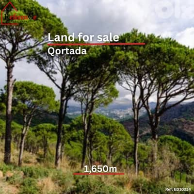 Land for Sale in Qortada أرض في قرطاضة للبيع