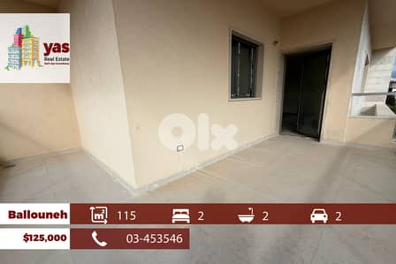 Ballouneh 115m2 | New | Mountain View | Luxurious | Cash |