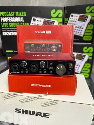 Scarlett 2i2 Audio Intrface