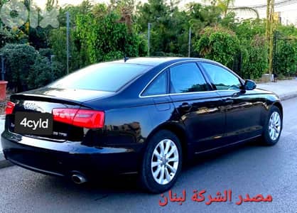 Audi A6 2015 4cyld 2.0 مصدر وصيانة الشركة
