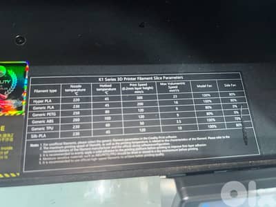 creality k1 3d printer