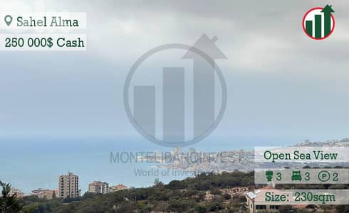 Fully Furnished Apartment For Sale In Sahel Alma!!!