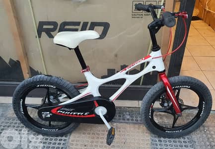 Kids bike size 16" magnesium body very light weight