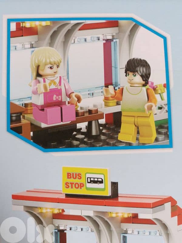 city bus building block set 2