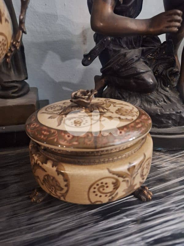 tree pieces porcelain sévres hand made 3