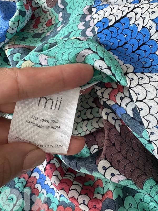 100% silk maxi skirt 3