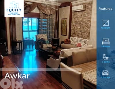 160 SQM Apartment For Sale In Awkar شقة للبيع #MH17121